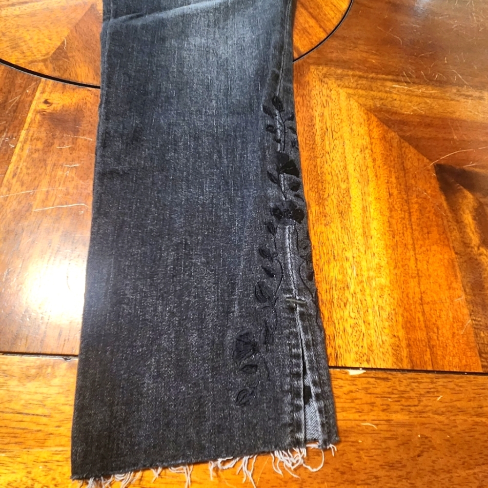 Levi's 711 Skinny Ankle Women's Black Jeans - Picture 2 of 10